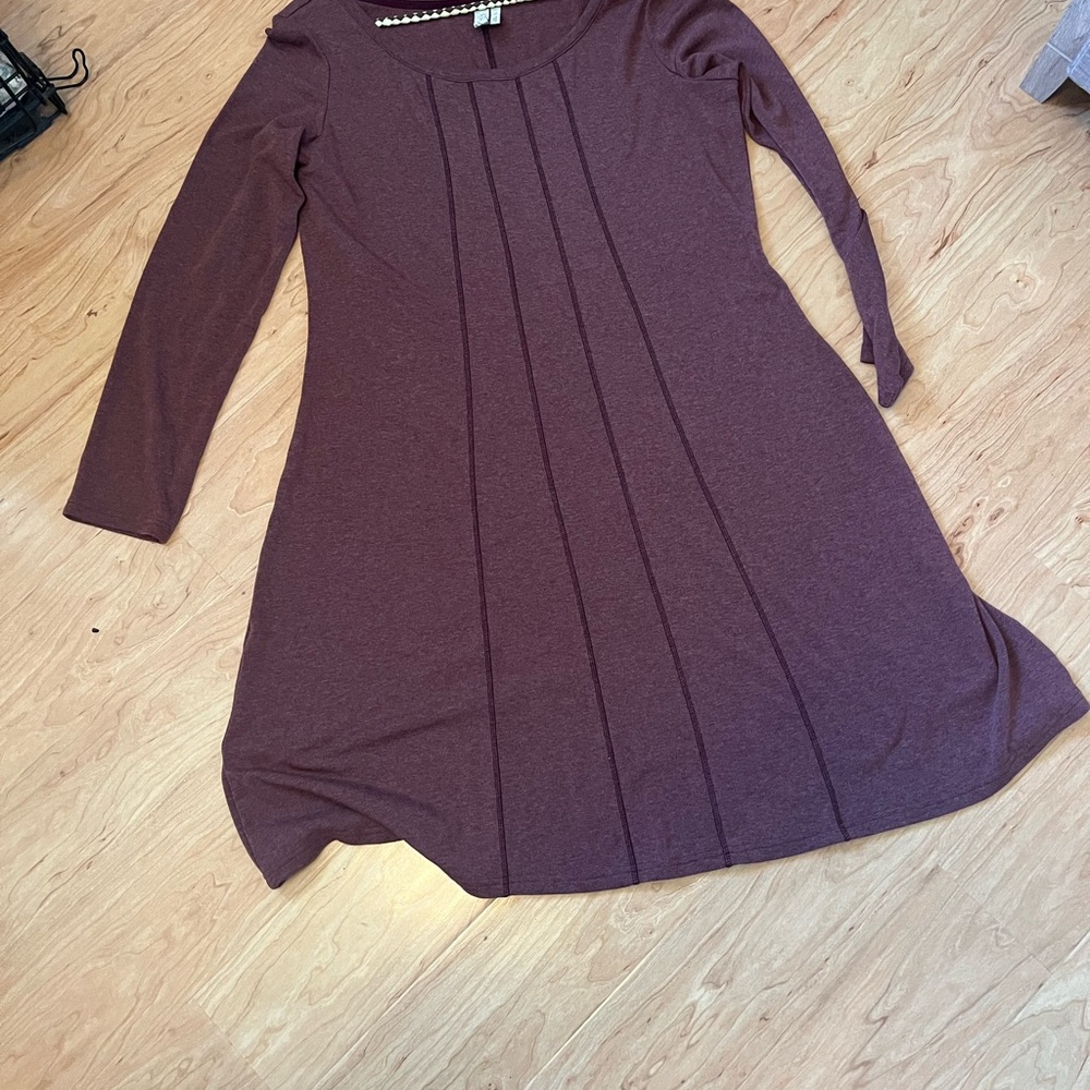 Elegant Purple Women's Dress